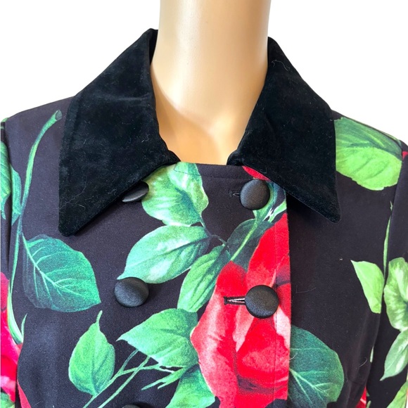 Floral Velvet Jacket The Jutka - Picture 14 of 15